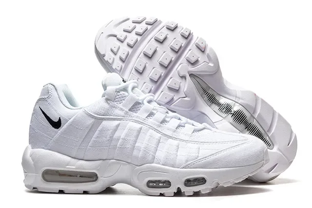 Nike Air Max 95 White Lifestyle Sneakers 2