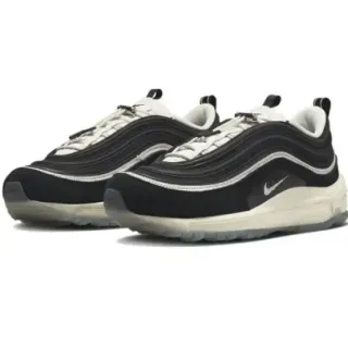 Nike Air Max 97 Black and Off-White Lifestyle Sneakers