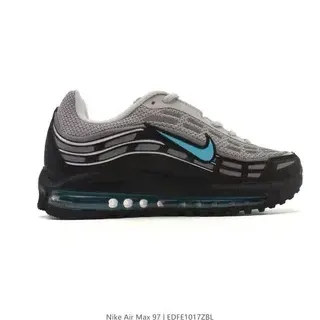 Nike Air Max 97 Gray Black Turquoise Lifestyle Sneakers