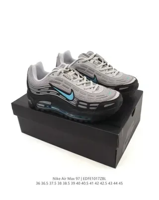 Nike Air Max 97 Gris Noir Turquesa Lifestyle Sneakers 2
