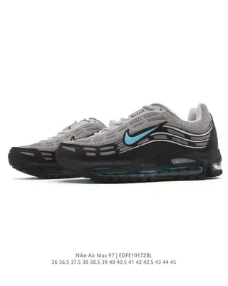 Nike Air Max 97 Gris Noir Turquesa Lifestyle Sneakers 8