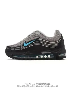 Nike Air Max 97 Gris Noir Turquesa Lifestyle Sneakers 9