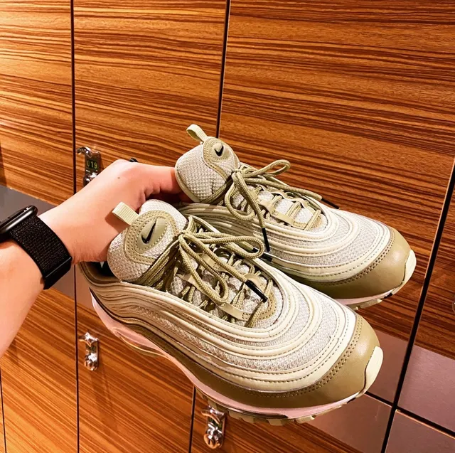 Nike Air Max 97 Olive Green Lifestyle Sneakers 2