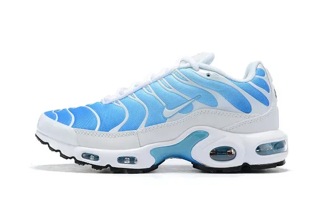 Nike Air Max Plus White and Gray Lifestyle Sneakers 23