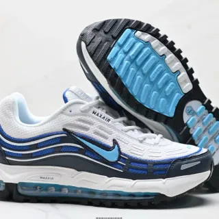 Nike Air Max Plus White Navy Blue Lifestyle Sneakers