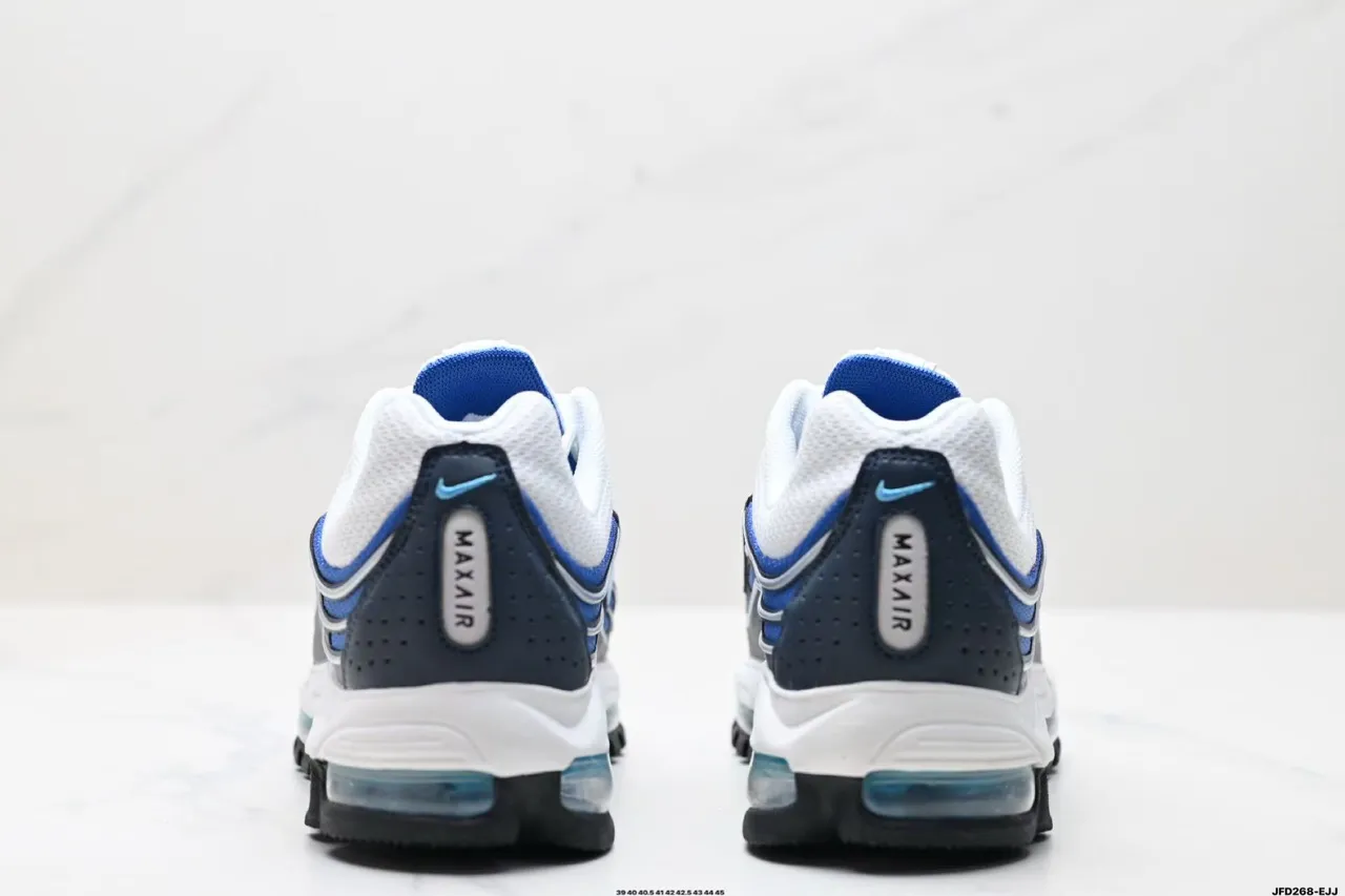 Nike Air Max Plus White Navy Blue Lifestyle Sneakers 6
