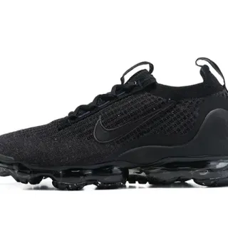Nike Air VaporMax Chaussures de course noires en tricot