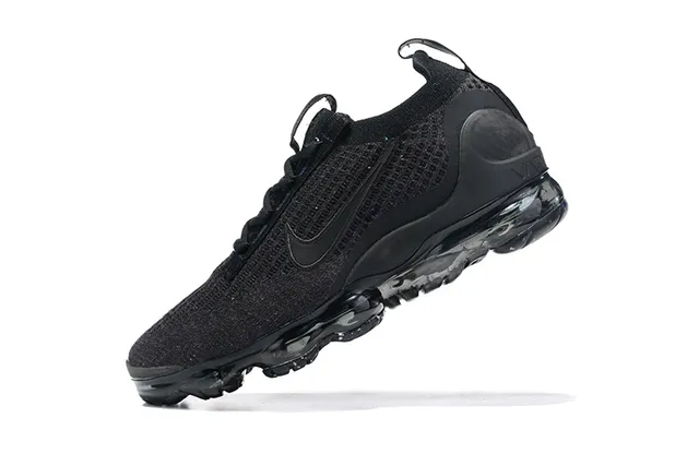 Nike Air VaporMax Black Knit Running Shoes 12