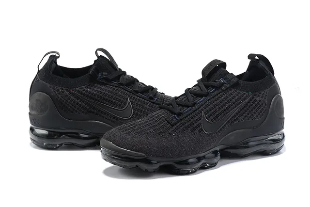 Nike Air VaporMax Black Knit Running Shoes 13