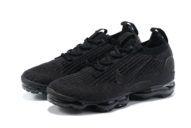 Nike Air VaporMax Black Knit Running Shoes 15