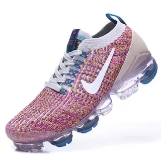 耐克 Air VaporMax Flyknit 多彩斑点生活方式运动鞋