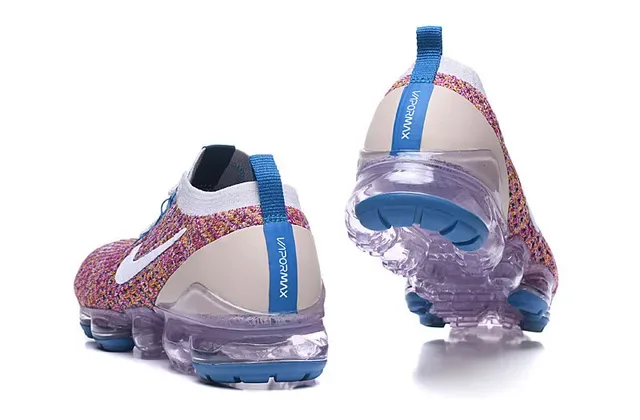 Nike Air VaporMax Flyknit Multicolor Speckled Lifestyle Sneakers 3