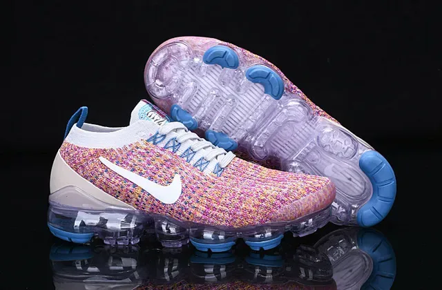 Nike Air VaporMax Flyknit Multicolor Speckled Lifestyle Sneakers 14