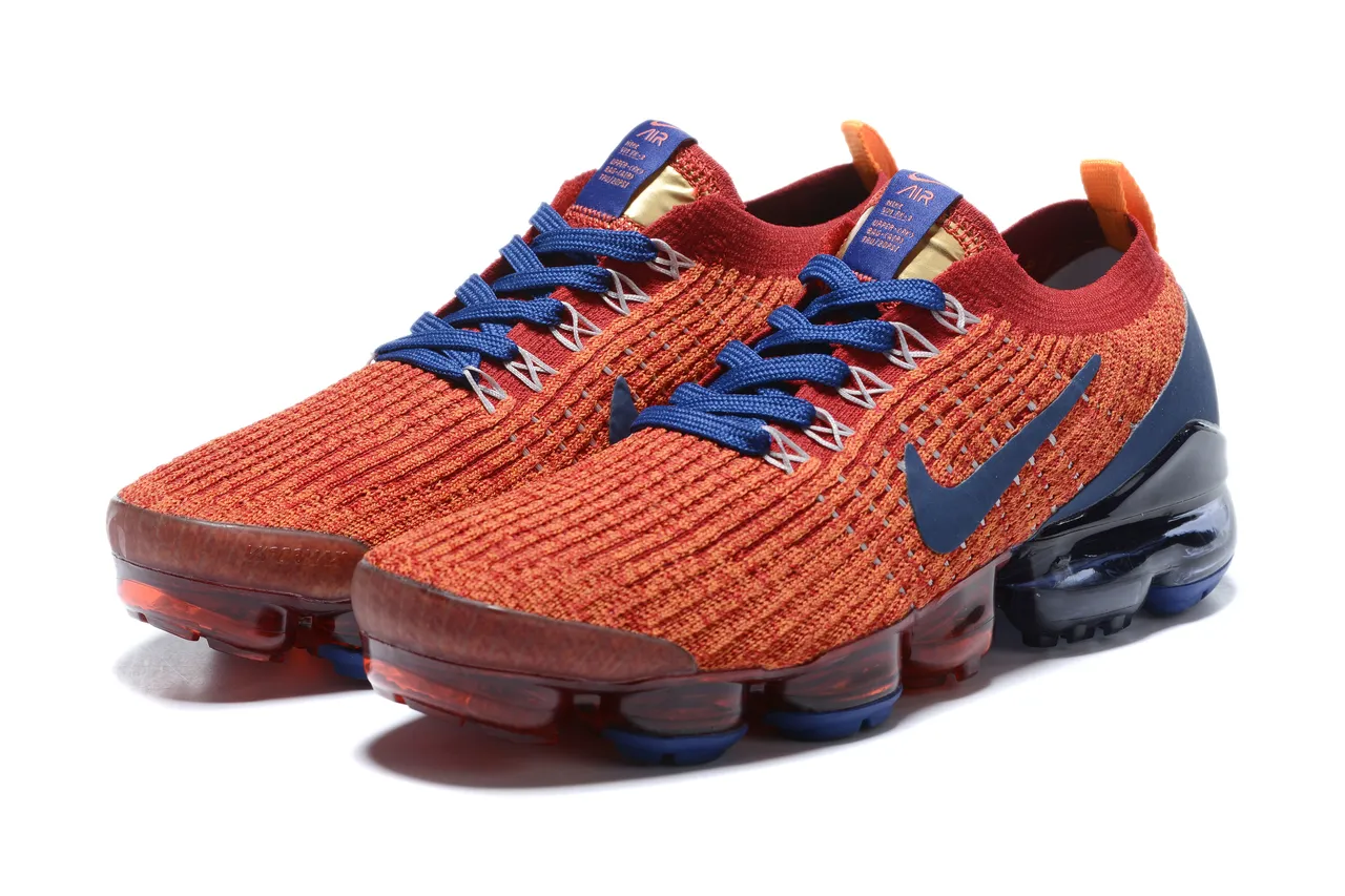 Nike Air VaporMax Zapatillas de correr Naranja y Navy 4