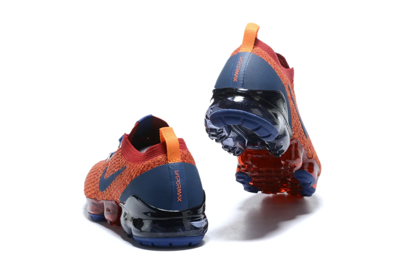 Nike Air VaporMax Zapatillas de correr Naranja y Navy 6