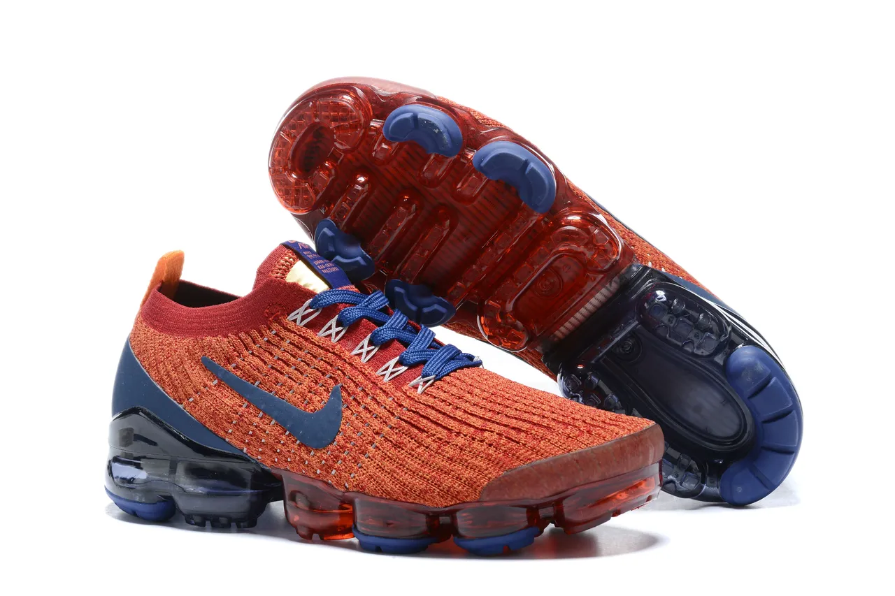 Nike Air VaporMax Zapatillas de correr Naranja y Navy 7