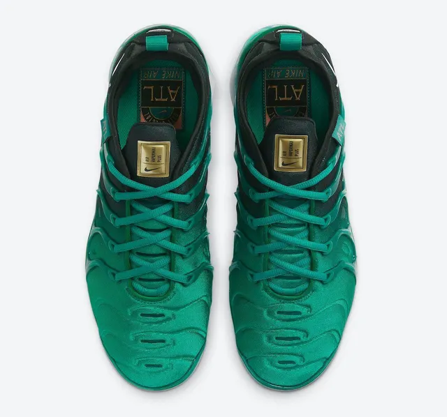 Nike Air VaporMax Plus ATL Emerald Green Lifestyle Sneakers 9