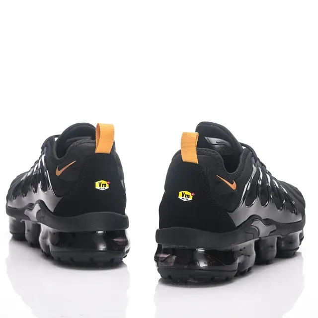 Nike Air VaporMax Plus Black Gold Lifestyle Sneakers 11
