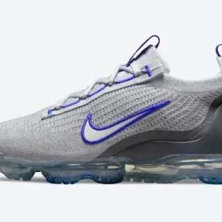 Nike Air VaporMax Plus Gray and Royal Blue Lifestyle Sneakers