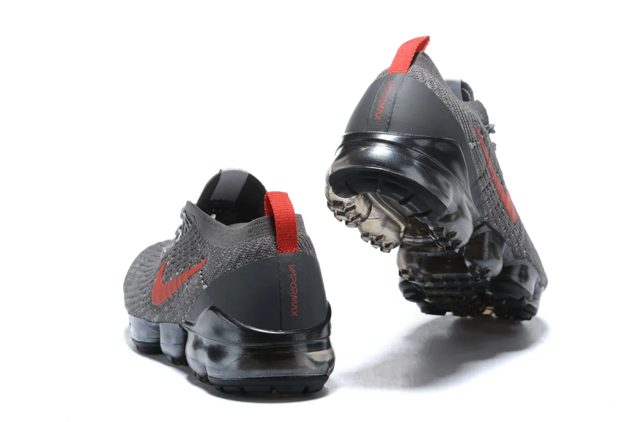 Nike Air VaporMax Plus Gray Red Running Shoes 3