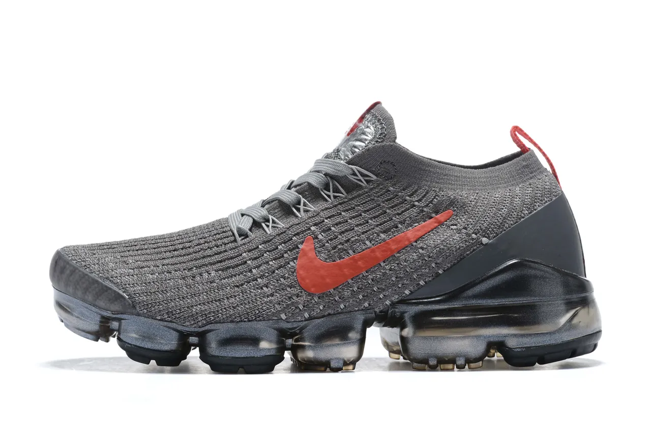Nike Air VaporMax Plus Gray Red Running Shoes 6