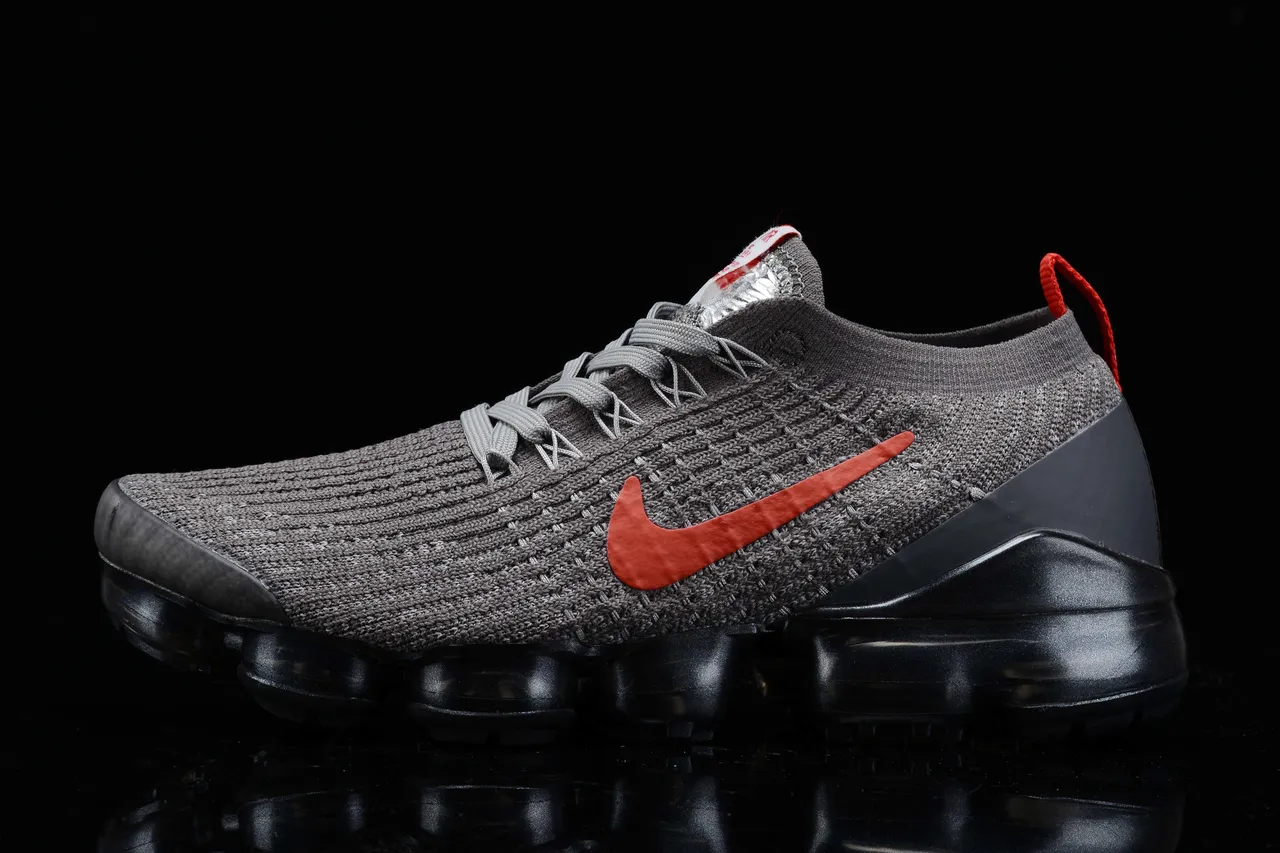 Nike Air VaporMax Plus Gray Red Running Shoes 15