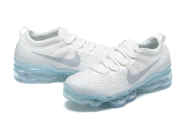 Nike Air VaporMax White Light Blue Lifestyle Sneakers 5