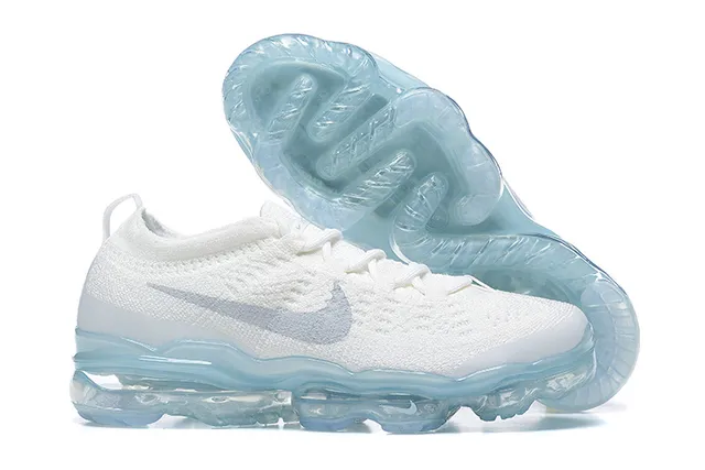 Nike Air VaporMax White Light Blue Lifestyle Sneakers 6