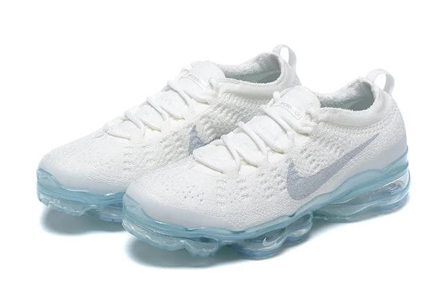 Nike Air VaporMax White Light Blue Lifestyle Sneakers 7