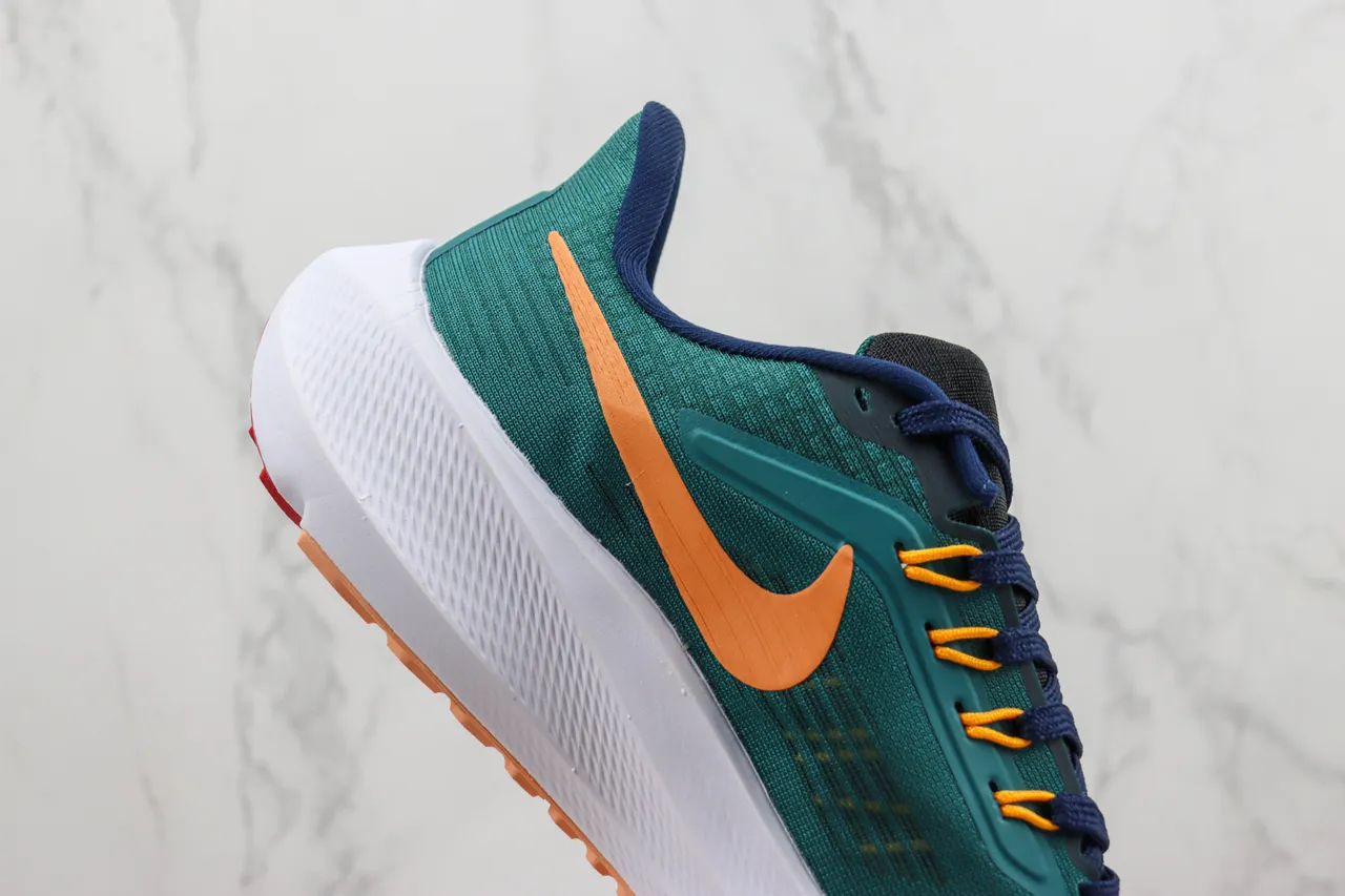 Nike Air Zoom Pegasus Teal Green Red chaussures de course 5