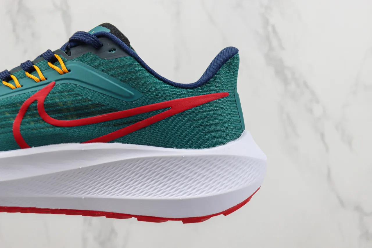 Nike Air Zoom Pegasus Teal Green Red chaussures de course 7