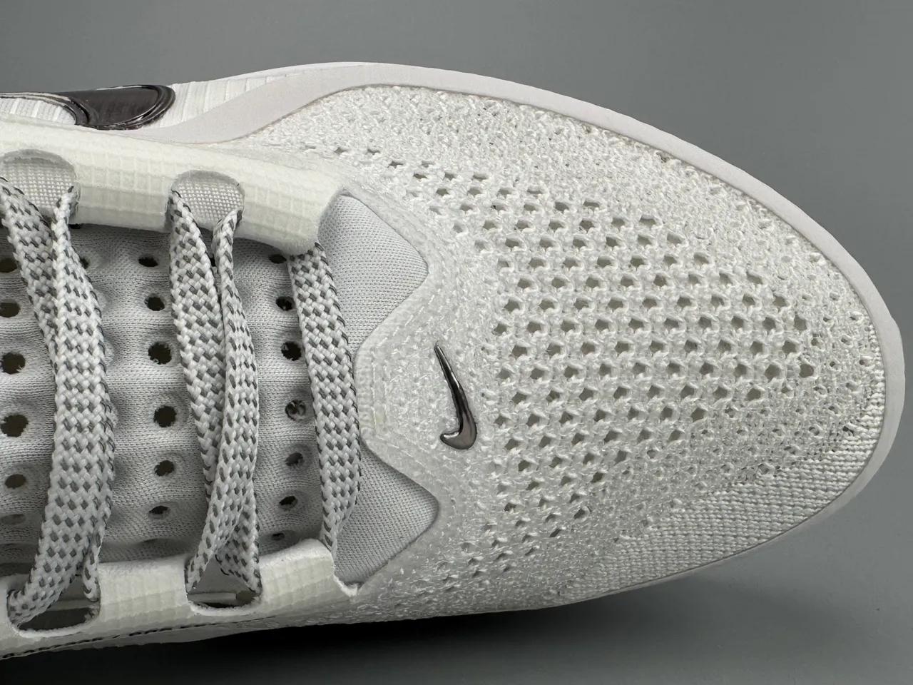 Nike Air Zoom Pegasus White Black Engineered Mesh Upper Full-Length Unit Running Shoes 2