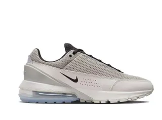 Nike Beige Black Mesh Upper Visible Air Cushioning Lifestyle Sneakers 2