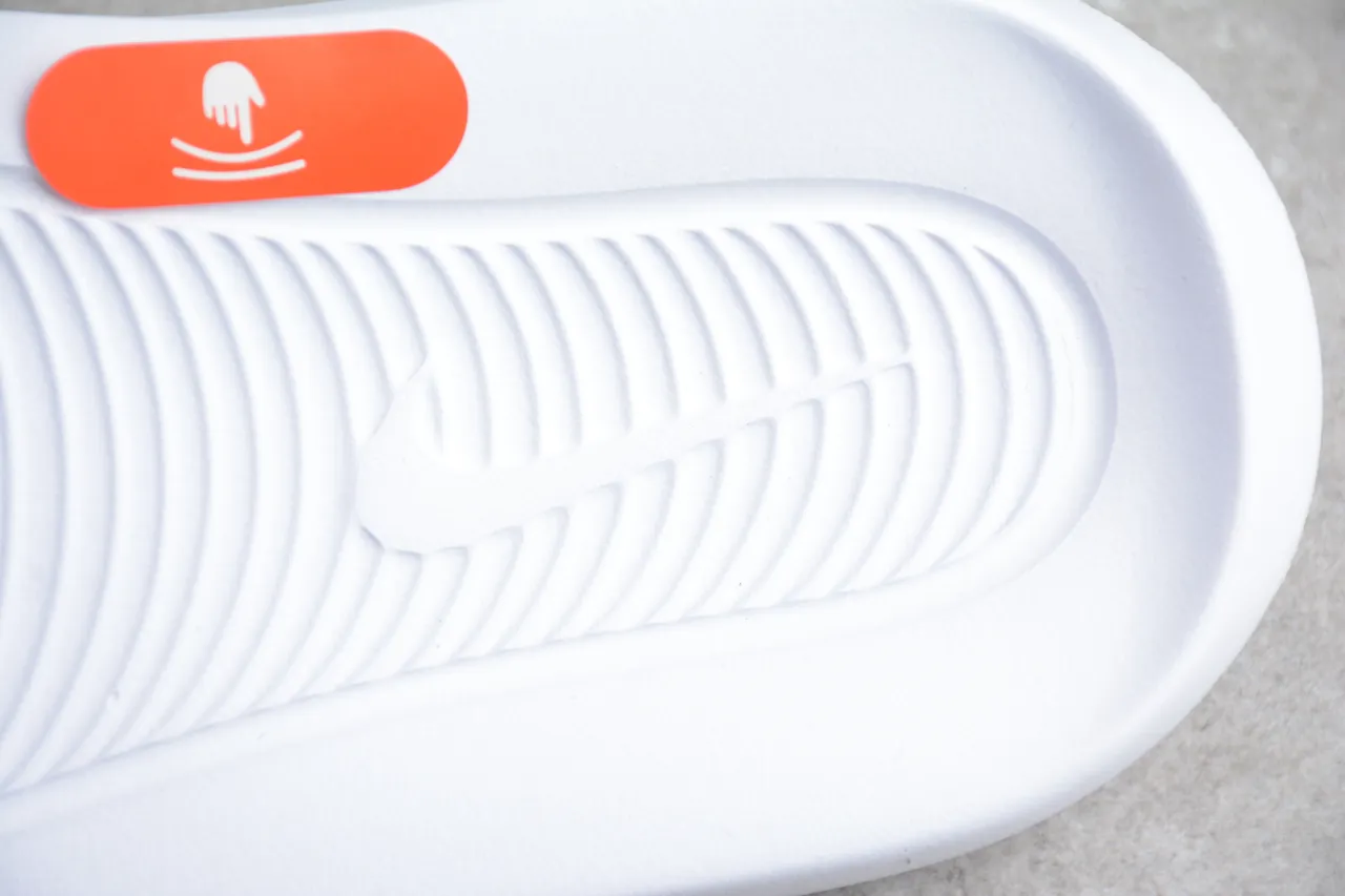 Nike Benassi JDI White Blue Slippers 3