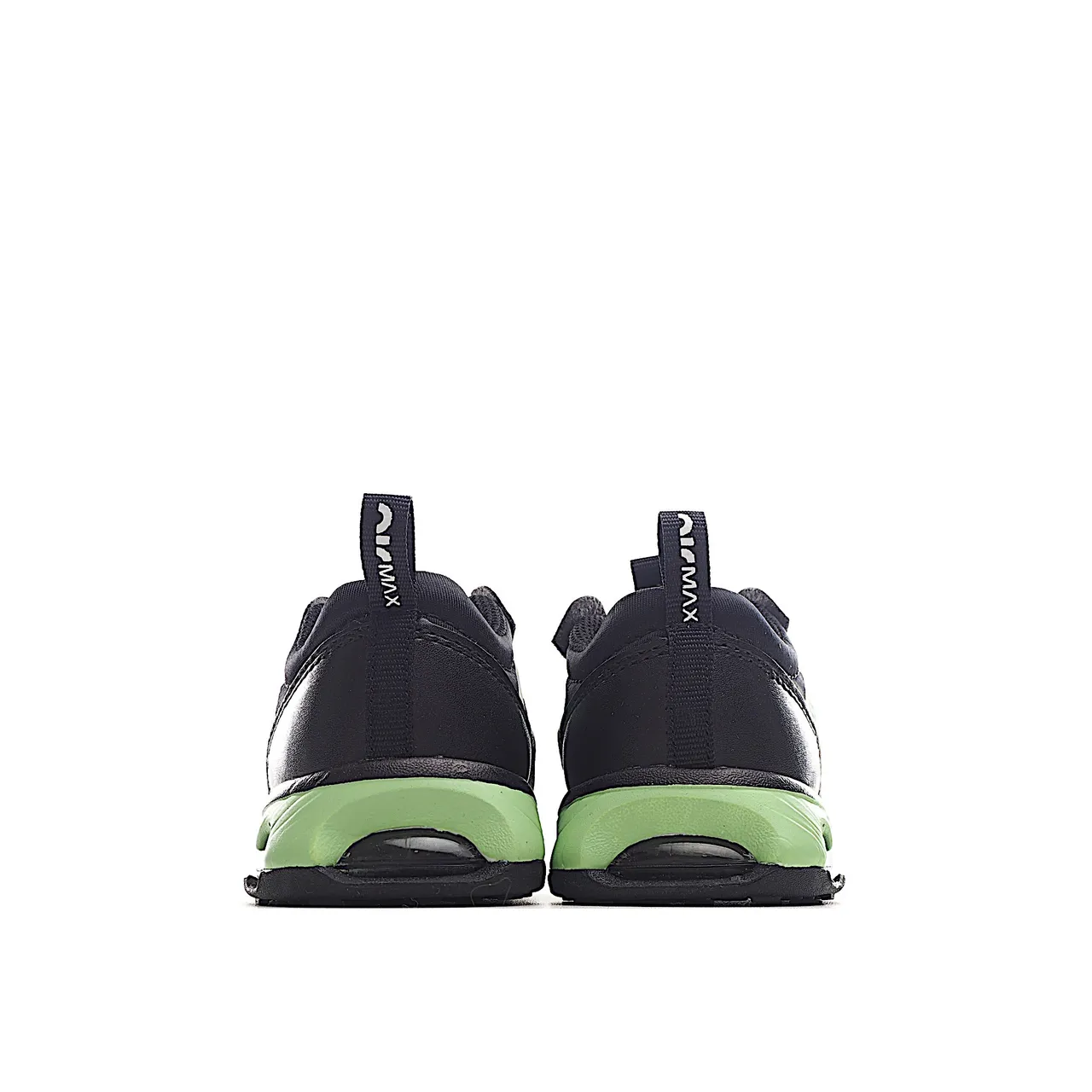 Nike Black Gray Mesh Upper Visible Rear Air Unit Running Shoes 19