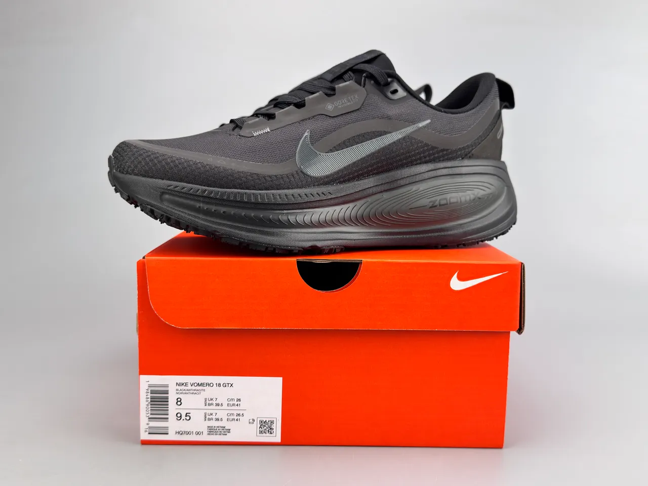 Nike Chaussures de Running Noir Monochrome Imperméables Tige GORE-TEX 4
