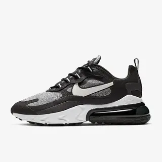 Nike Black White Layered Textile Upper Visible Air Unit Lifestyle Sneakers