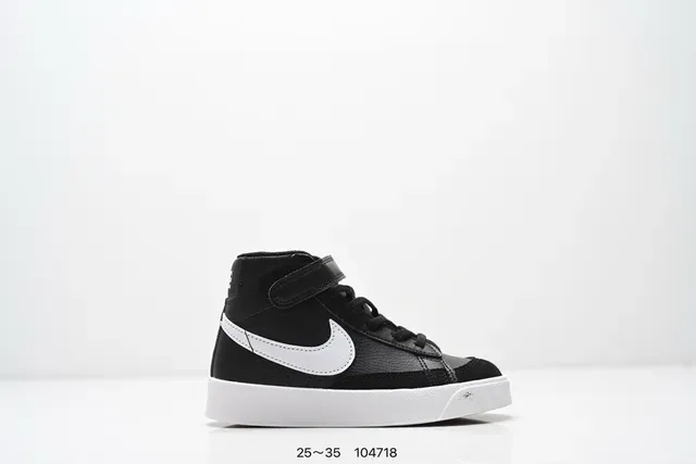 Nike Blazer Mid '77 Vintage White Black Lifestyle Sneakers 9