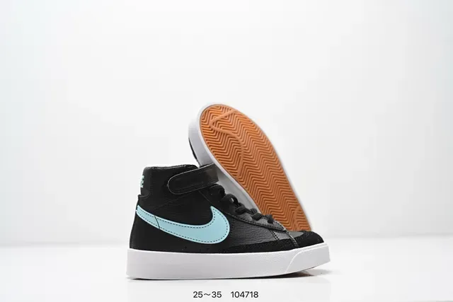 Nike Blazer Mid '77 Vintage White Black Lifestyle Sneakers 20