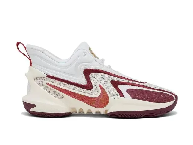Nike Tênis de Basquete com Upper de Knit e Mesh em Azul e Laranja Midsole Esculpida Ondulada 8