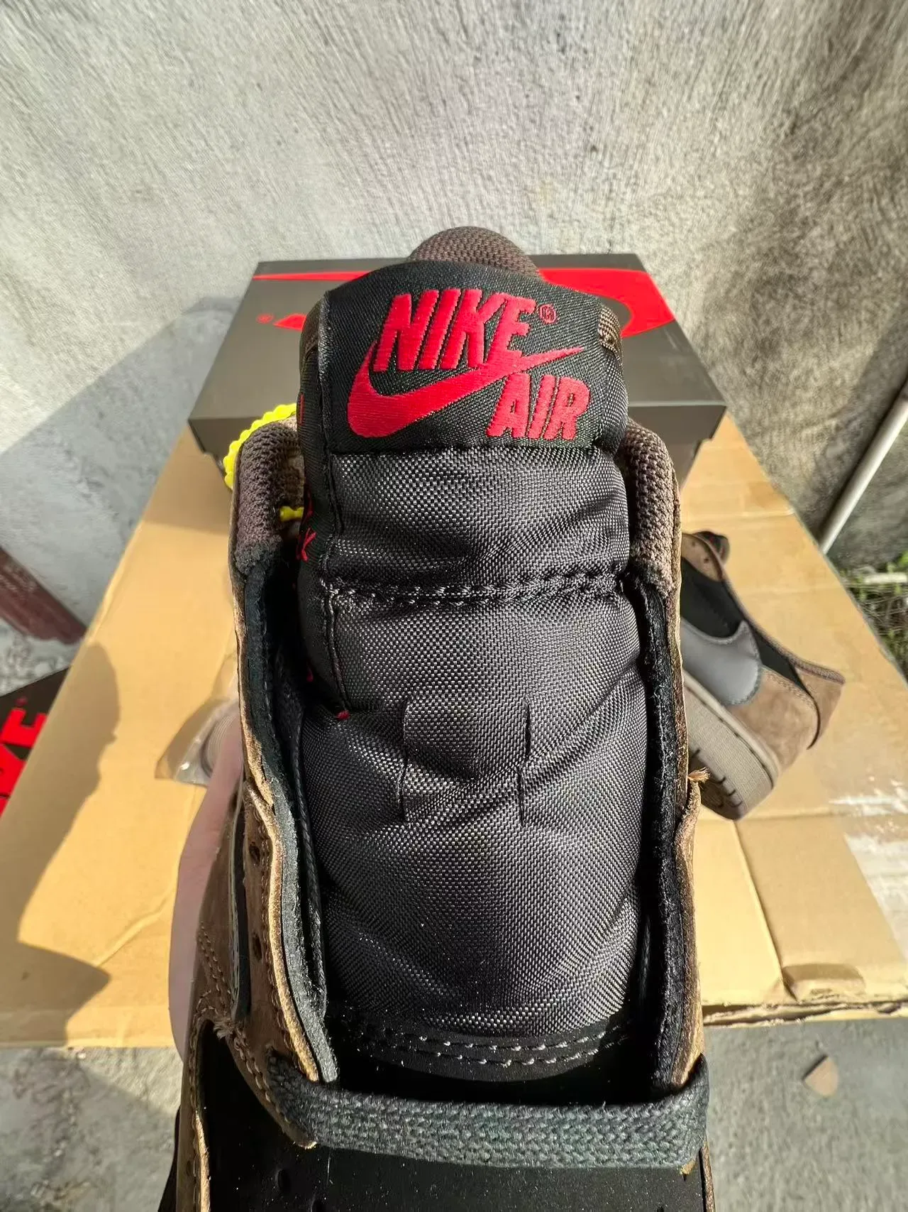Nike Brown Black Deconstructed Lifestyle Sneakers 4