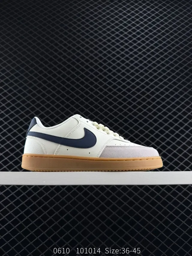 Nike Court Vision Low White and Sage Green Lifestyle Sneakers 4