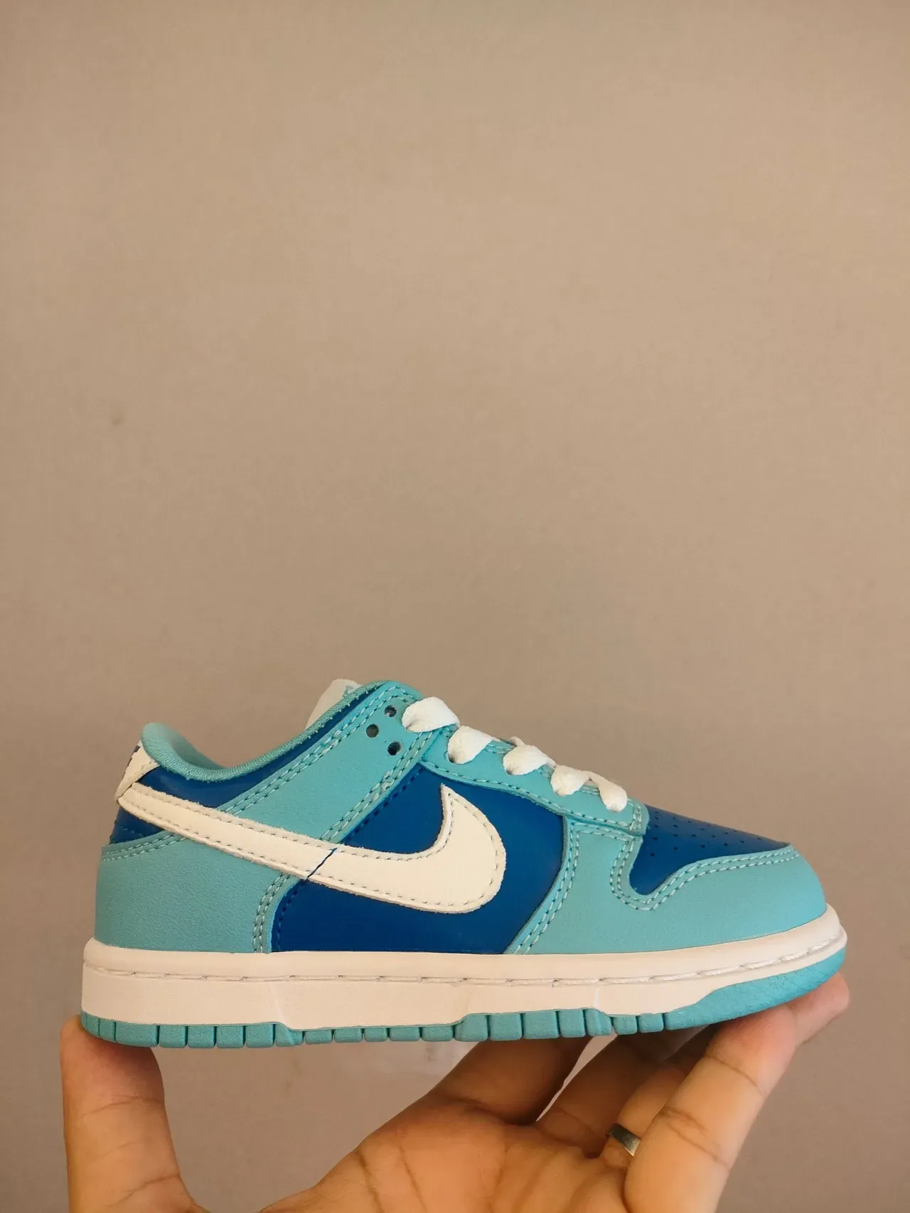 Nike Dunk Low Blue Light Navy White Lifestyle Sneakers 5