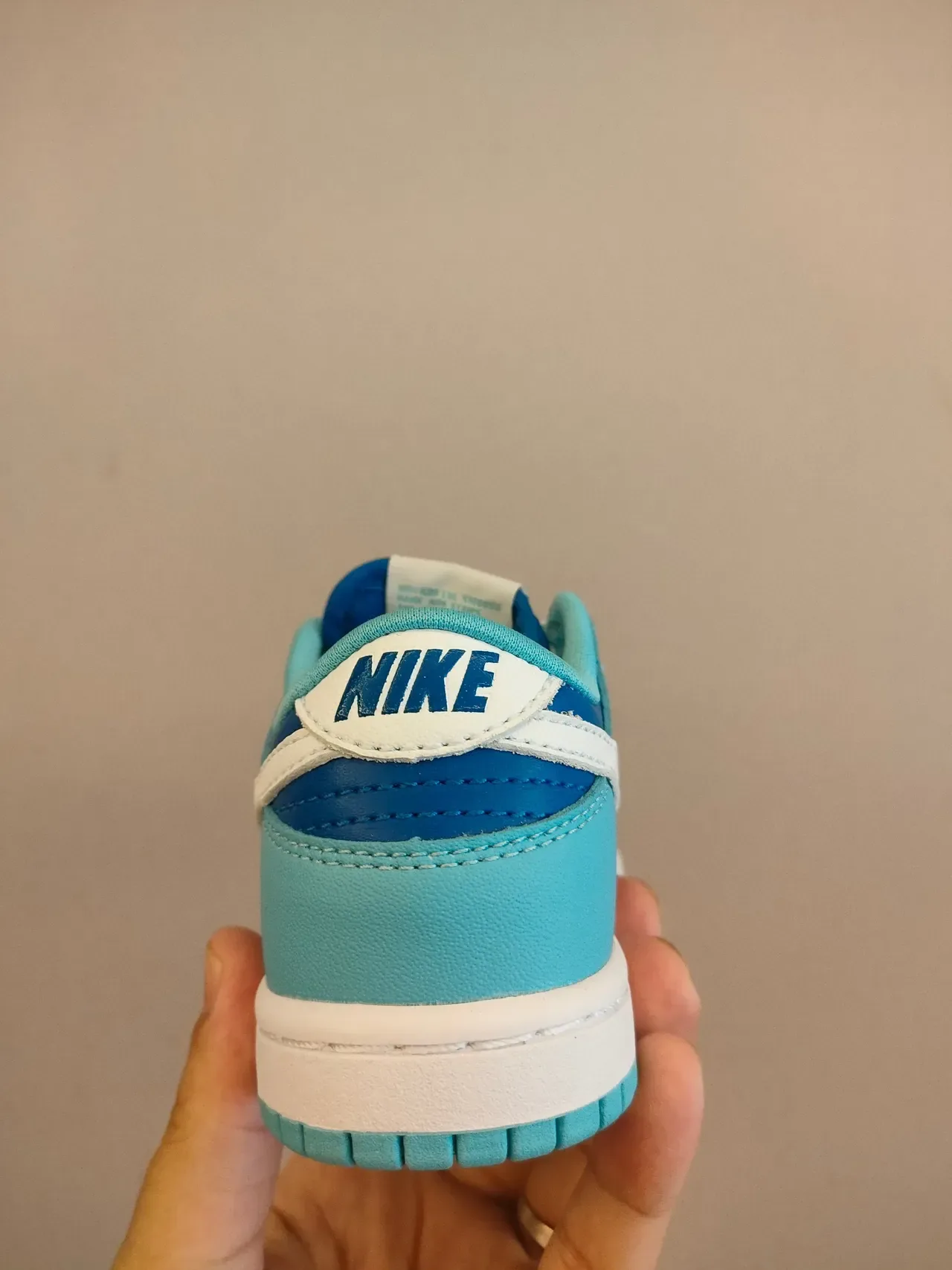 Nike Dunk Low Blue Light Navy White Lifestyle Sneakers 6