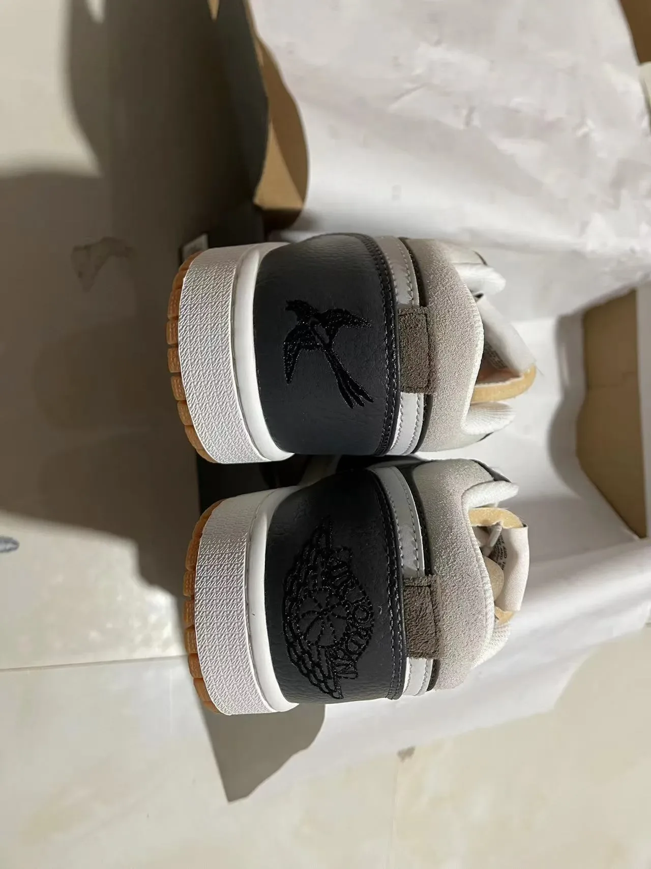 Nike Dunk Low Dark Gray White Gum Lifestyle Sneakers 8