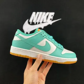 Nike Dunk Low Mint Green and White Lifestyle Sneakers
