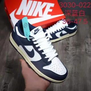 Nike Dunk Low Navy White Lifestyle Sneakers