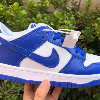 Nike Dunk Low Royal Blue and White Lifestyle Sneakers