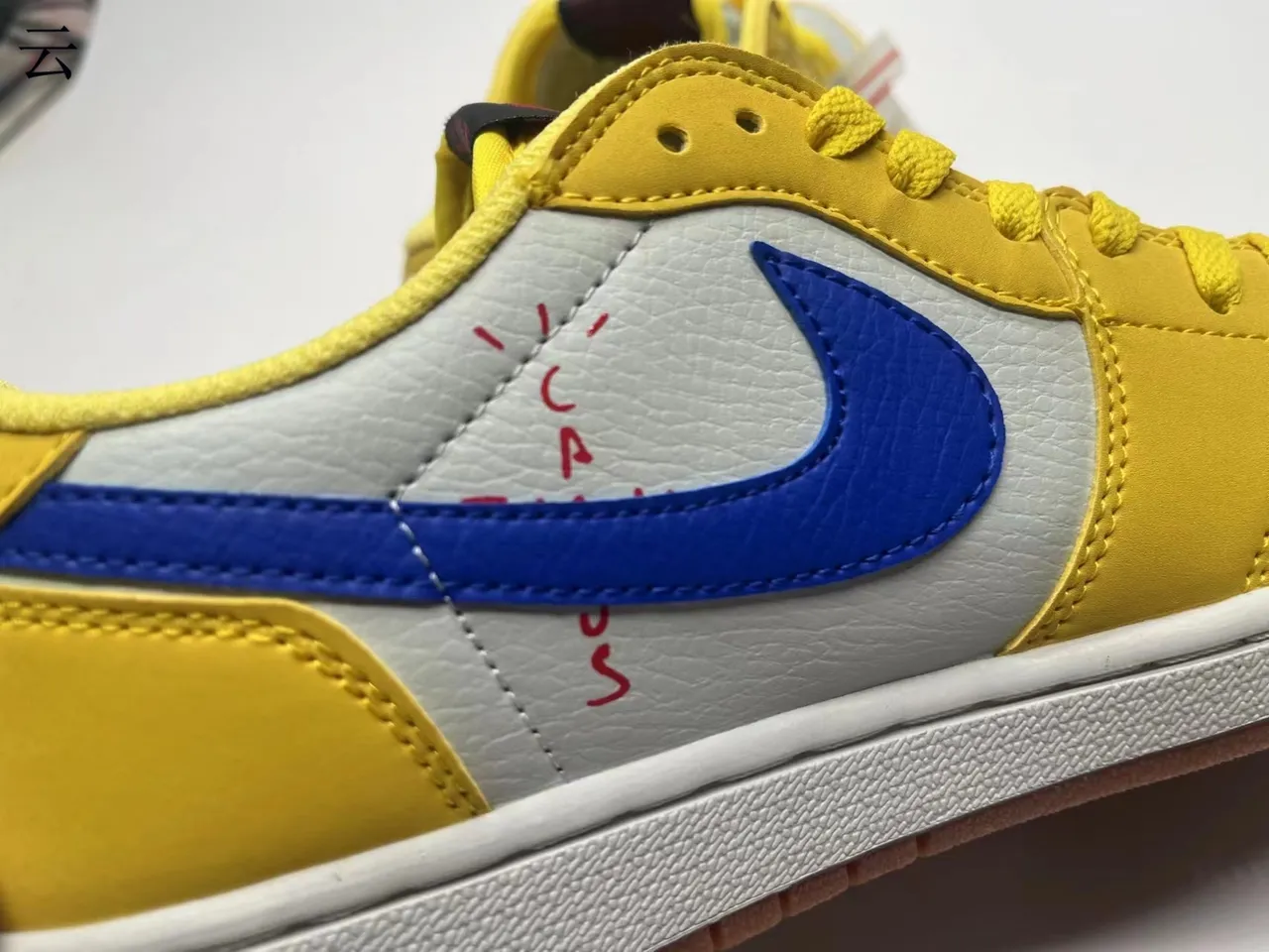 Nike Dunk Low Yellow White Blue Gum Lifestyle Sneakers 3