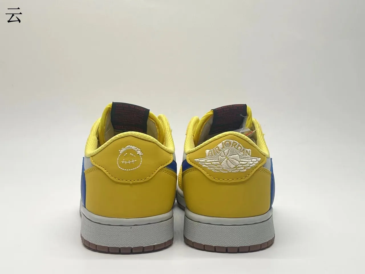 Nike Dunk Low Yellow White Blue Gum Lifestyle Sneakers 5